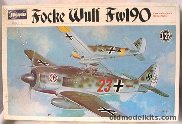 Hasegawa 1/32 Focke Wulf FW-190 -  FW190 A5-U3/A7/R-3/A8-R3/G3, JS-060-400 plastic model kit